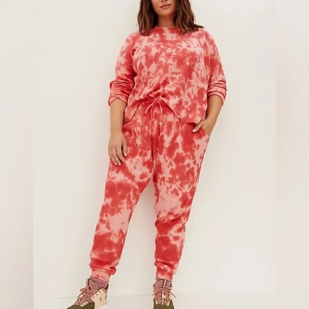 Anthropologie Saturday Sunday Janet Waffle Tie Dye Pants NWT